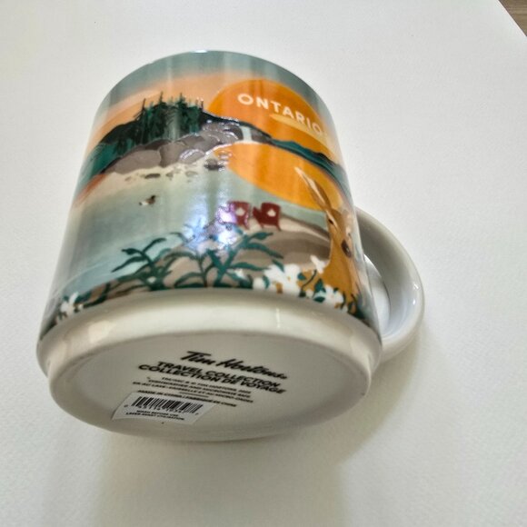 Tim Hortons 2025 Canada Ontario Travel Collection - Art Embossed Coffee Tea Mug - Picture 4 of 10